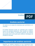 Análisis Sectorial