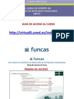 Guía de Acceso Al Curso - Experto en Dirección de Entidades Financieras