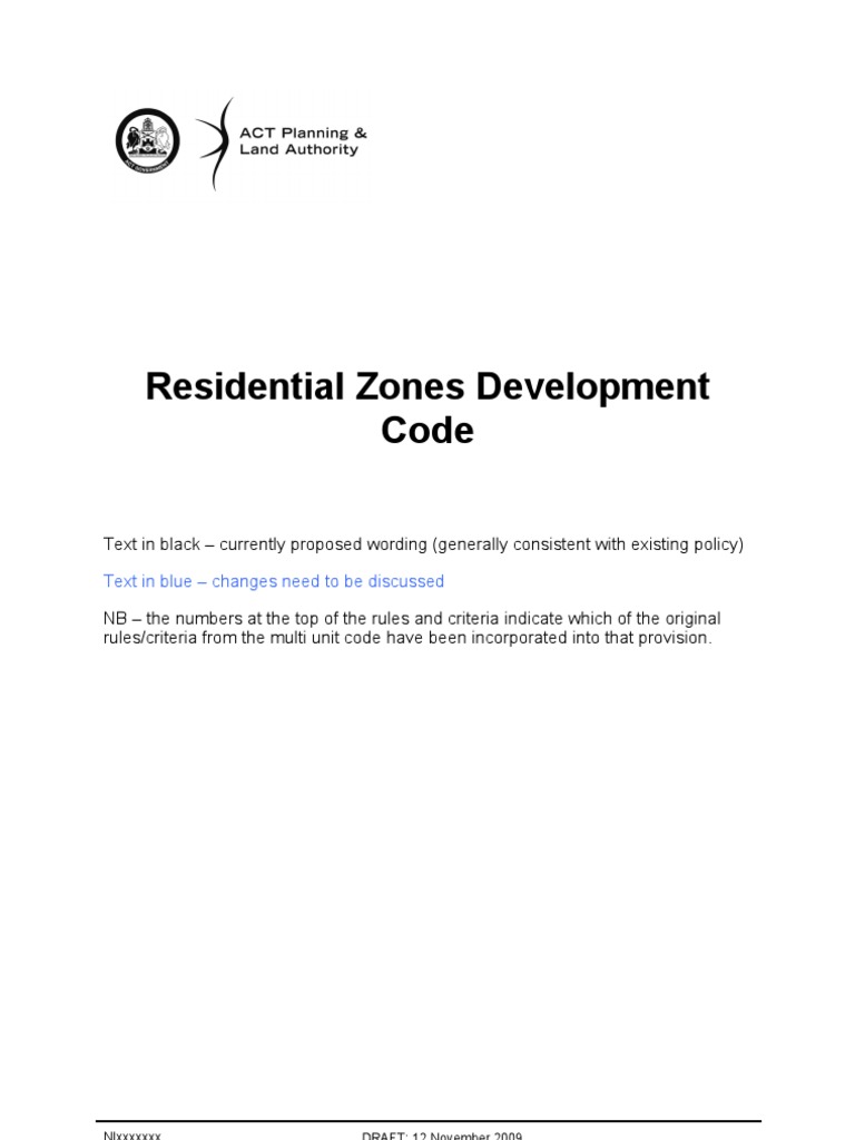 Multi Unit Housing Development Code | PDF | Lease | Government