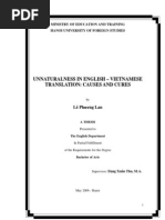 Download Unnaturalness in English Vietnamese Translation - Causes and Cures by Anonymous 75JL8fvYb SN226896438 doc pdf