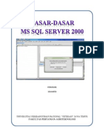 Dasar-dasar SQL Server