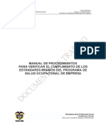 Manual de Estandares Minimos PDF