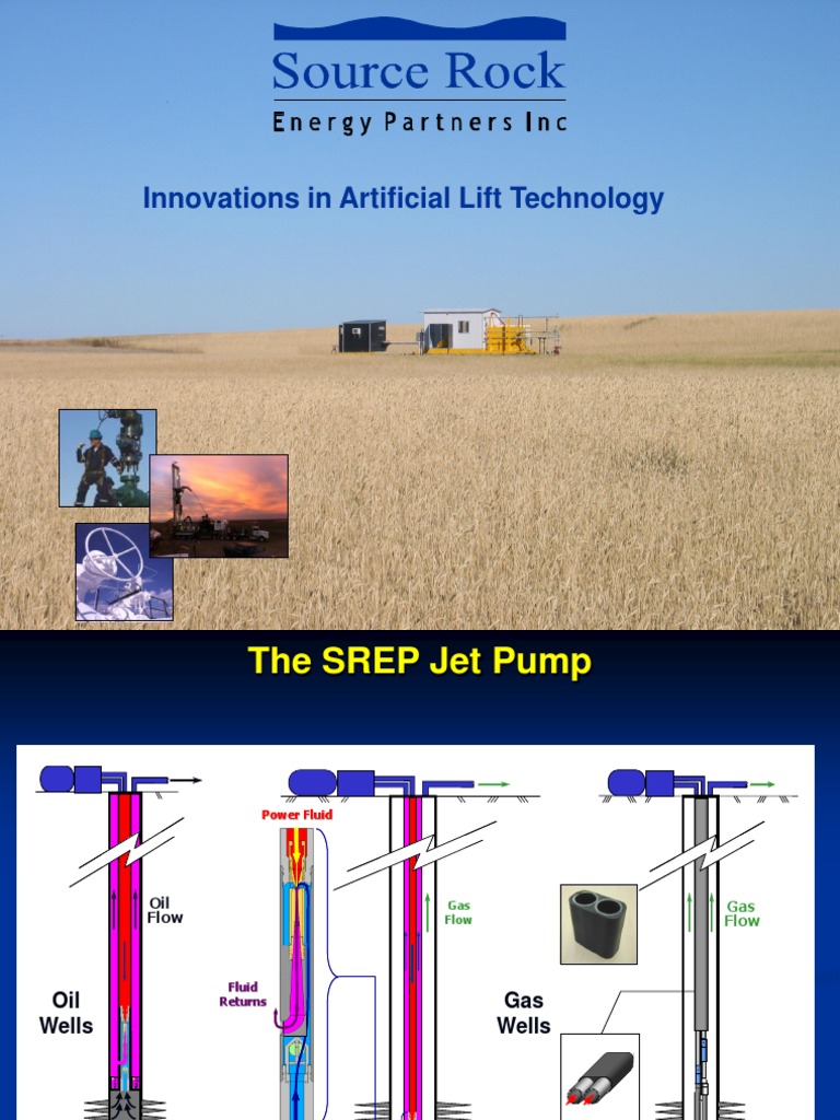 SREP Jet Pump Applicaiton Samples.pdf Pump Oil Well