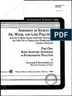 Assessment of Source of Air, Water, And Land Pollution_V1-A