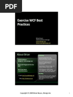 WCF Best Practices