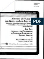 Assessment of Source of Air, Water, and Land Pollution - V2B