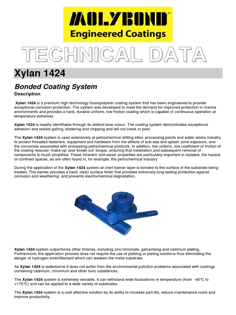 Xylan Coating Corrosion Industrial Processes