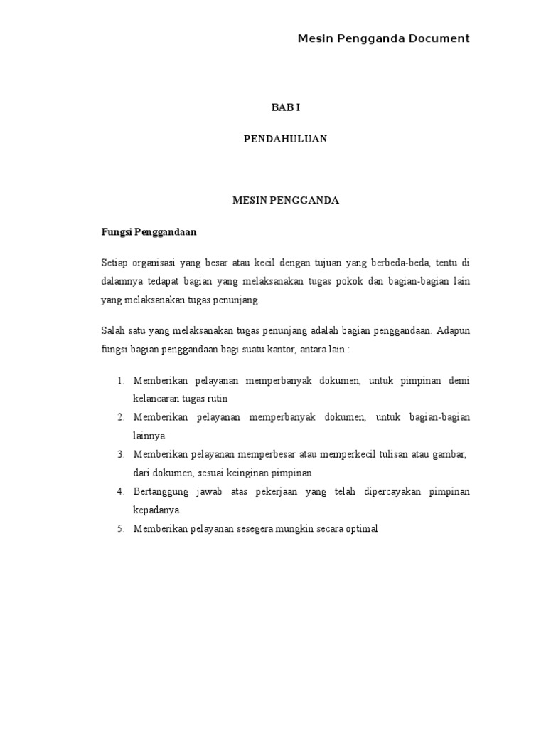 Contoh Tugas Kuliah | PDF