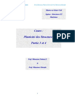 Cours Plasticit Des Structures Partie3et4 PDF