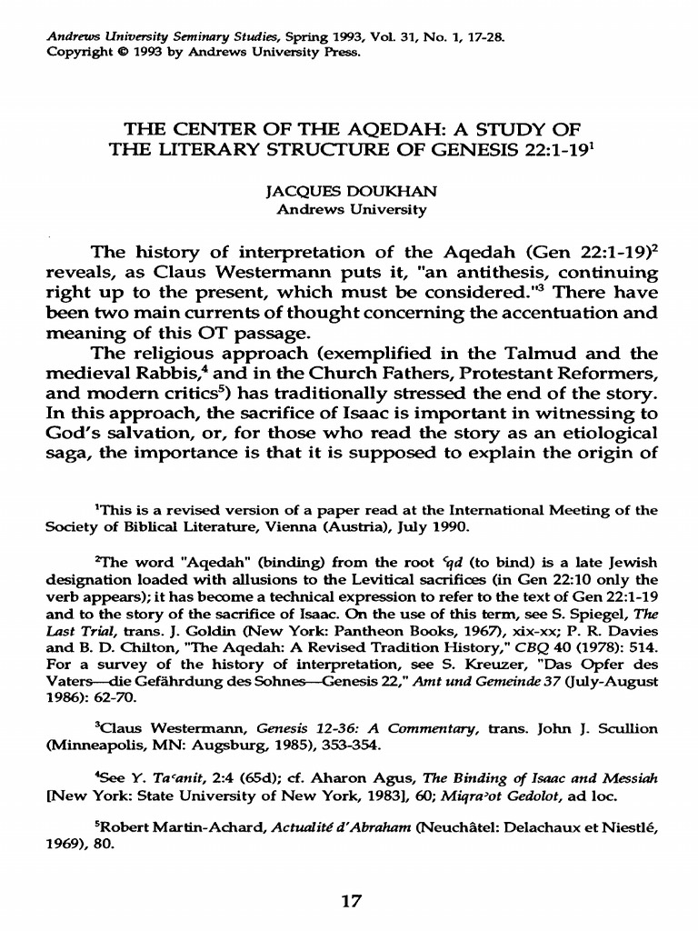 Genesis 22 | PDF | Bible | Torah