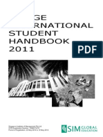 SIM GE Student Handbook (International) DTD 7 Mar 11
