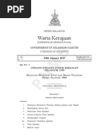 Peraturan - Peraturan Tetap Bagi Dewan Undangan Negeri Selangor 1965