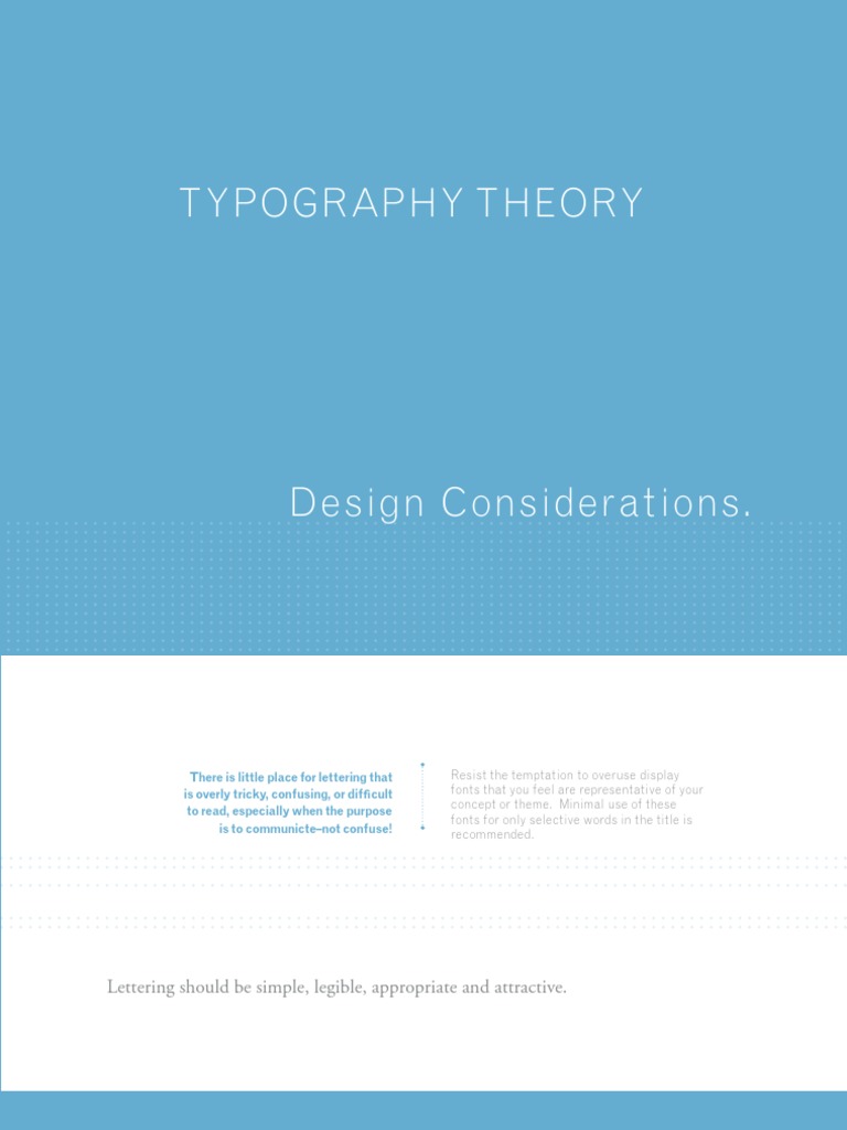Typography Theory | Serif | Typography | Free 30-day Trial | Scribd