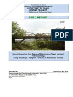 Field Design Report-Tinthana Bridge