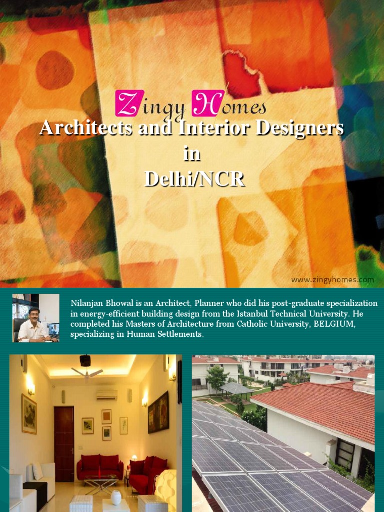 Delhi/NCR Architects & Designers Guide | PDF | Interior Design | Architect