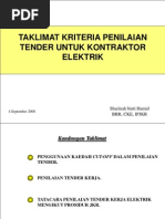 Download Kriteria Penilaian Tender Untuk Kontraktor pada Pekerjaan Konstruksi by Sumber Unduh SN226932530 doc pdf