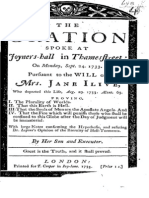 1733 ILIVE the Oration Spoke at Joyners-hall in Thamesstreet