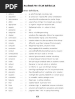Common Administrative Vocabulary List | PDF | Communication | Cognition
