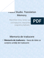 Crearea memoriei de traducere (MT).ppt