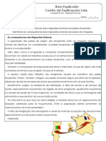 A.2.3 - Ficha de Trabalho - ConsequÃ Ncias Das MigraÃ Ã Es