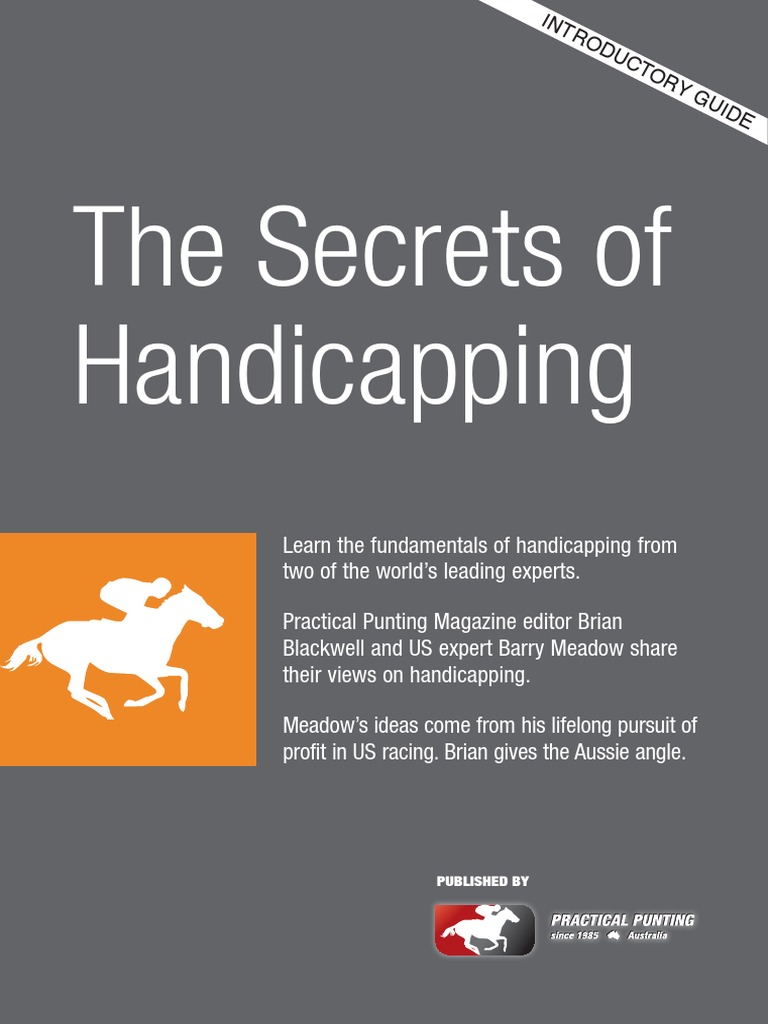 Secrets of Handicapping Gambling Odds