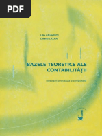 Bazele Teoretice Ale Contabilitatii