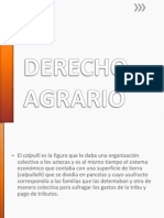 Derecho Agrario