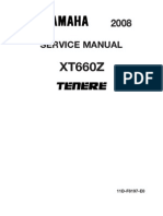 Yamaha Tenere XT660Z Service Manual