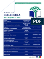 Programa Semana Eco-Escola 2013/2014