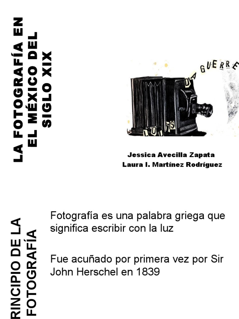 Fotografía en México: Siglo XIX | PDF | Óptica | Medios de arte