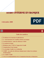 Audit Interne Banque