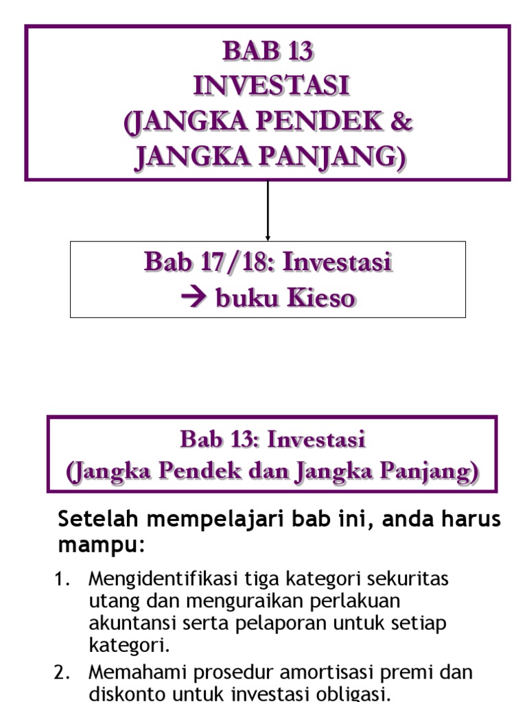 Chap17 Investasi Jangka Pendek Dan Jangka Panjang