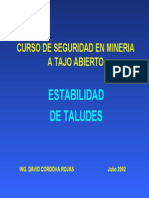 Curso de Seguridad en Mineria a Tajo Abierto