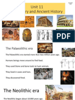 Unit 11 Prehistory and Ancient History. PDF