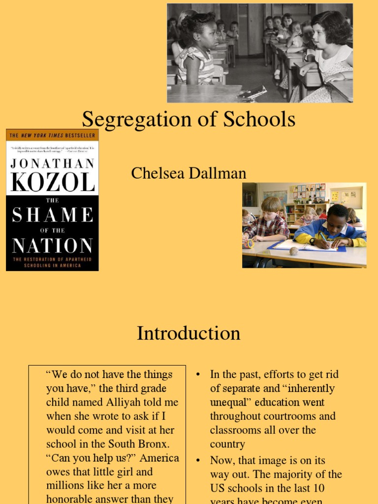 School Segregation in America Today | PDF | Social Science