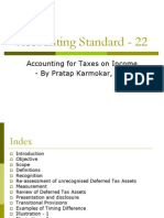 Accounting Standard - 22