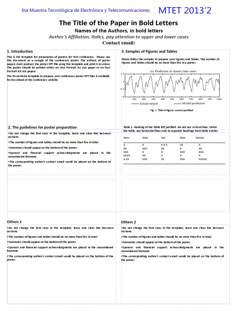 Poster-Template 2013 2 PDF | PDF