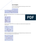 Clasificación Por Pares de Ángulos