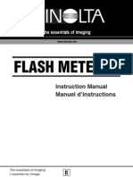 Konica Minolta Flash Meter VI Manual