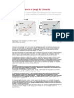 Açúcar Influencia a Pega Do Cimento