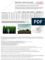 2004 Exactrix Test Plot Data