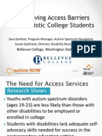 Autistic Self Advocacy Network Webinar with Autism NOW May 29 2014