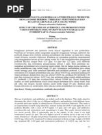 Download Pengaruh Penggunaan Berbagai Antibiotik Dan Probiotik by Harun Ft Kencol SN226990536 doc pdf