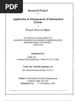 Information System in PNB - Finacle