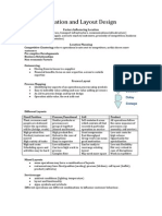 Location and Layout Design