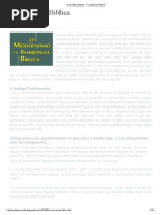 A inerrância Biblica ~ Cristianismo Aberto