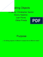 Falling Objects: A Lab By: Christopher Sexton Ebony Hawkins Juan Flores Ofelia Pineda