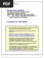 Download Islam for Children by majdi saif SN22702139 doc pdf