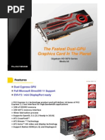 Download Gigabyte ATI Radeon HD 5970 graphics card GV-R597D5-2GD-B by GIGABYTE UK SN22702517 doc pdf