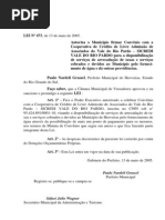 Projeto de Lei 027 - 05 Lei 473